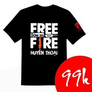 Áo phông Free Fire game mobile giá siêu rẻ nhất vịnh bắc bộ