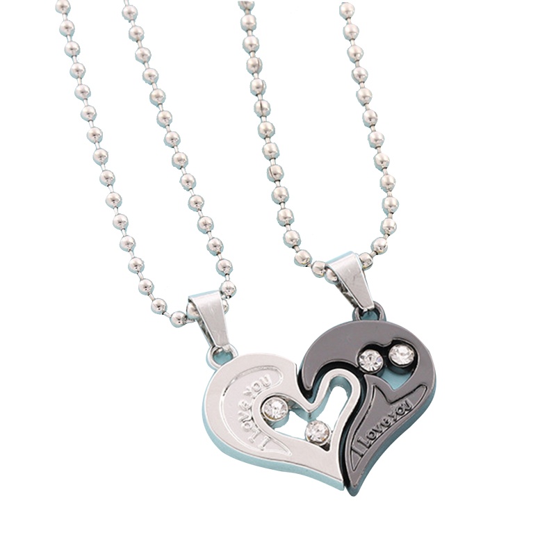 Vòng cổ Mặt Hình Trái Tim Cho Cặp Đôi