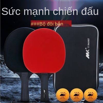 Red đôi hạnh phúc bàn vợt bóng bàn, sinh viên, bốn ngôi sao, lớp, bắn bóng bàn, tay cầm dài tay cầm ngắn 4 sao, bắn, bắn