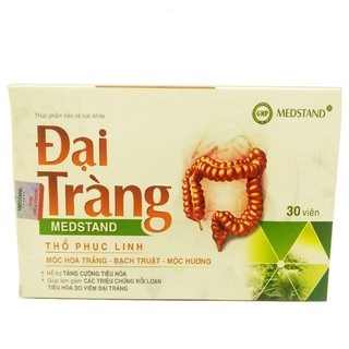 ĐẠI TRÀNG MEDSTAND – Hỗ trợ tăng cường tiêu hoá, giảm các triệu chứng rối loạn tiêu hoá do viêmđại tràng (30 viên)
