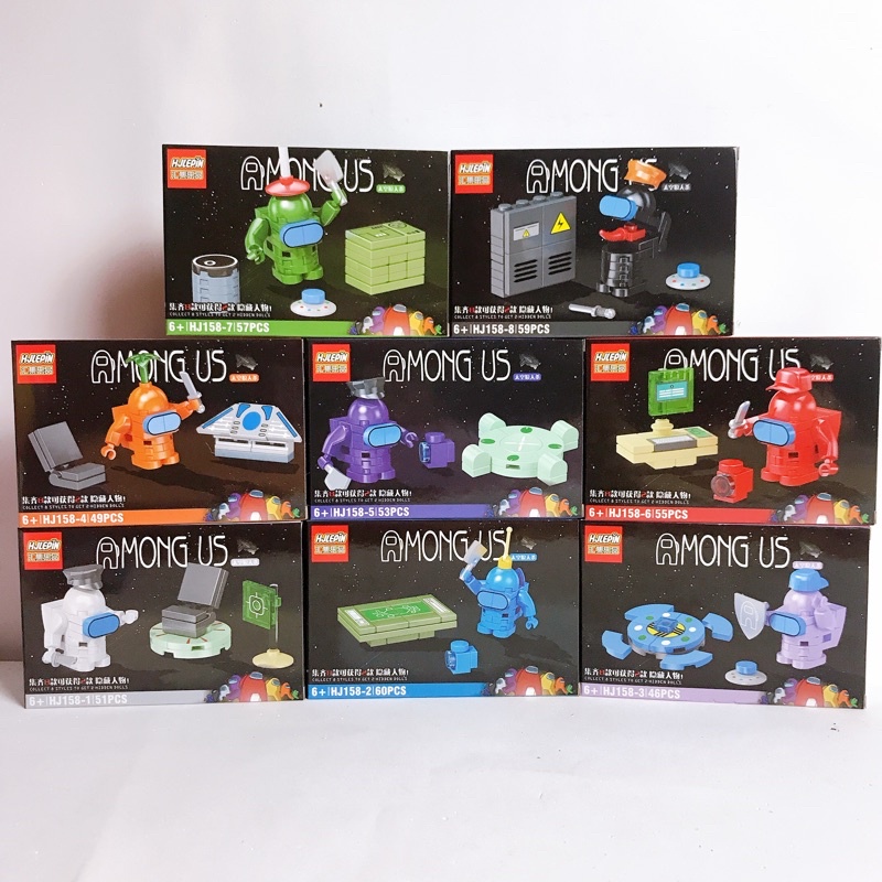 🚀[Mới] BỘ 8 NHÂN VẬT LEGO AMONG US - SIÊU HOT - 💯HÀNG NHẬP