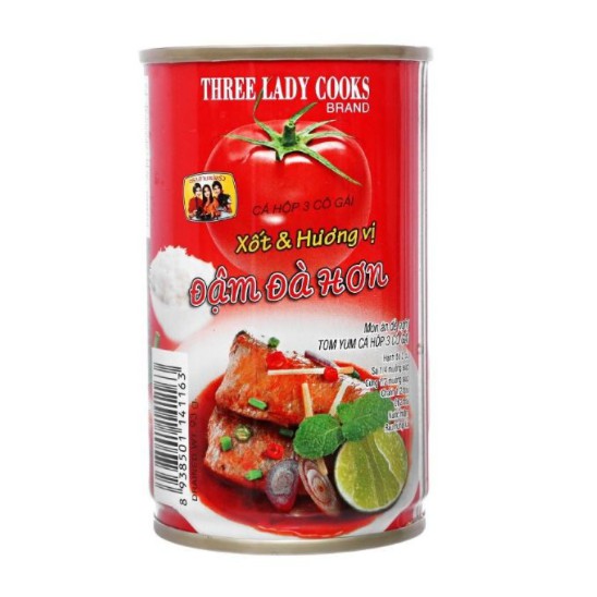  Cá nục xốt cà 3 Cô Gái hộp 155g | BigBuy360 - bigbuy360.vn