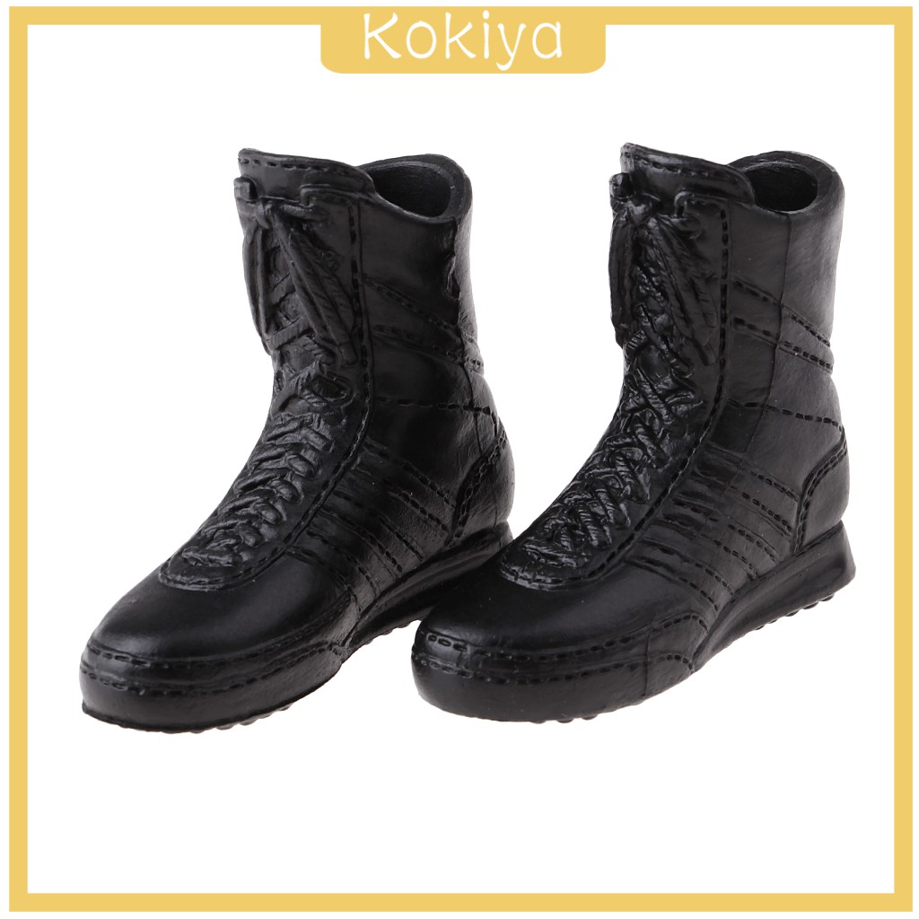 Giày bốt nam 12" tỉ lệ 1/6 độc đáo dành cho mô hình