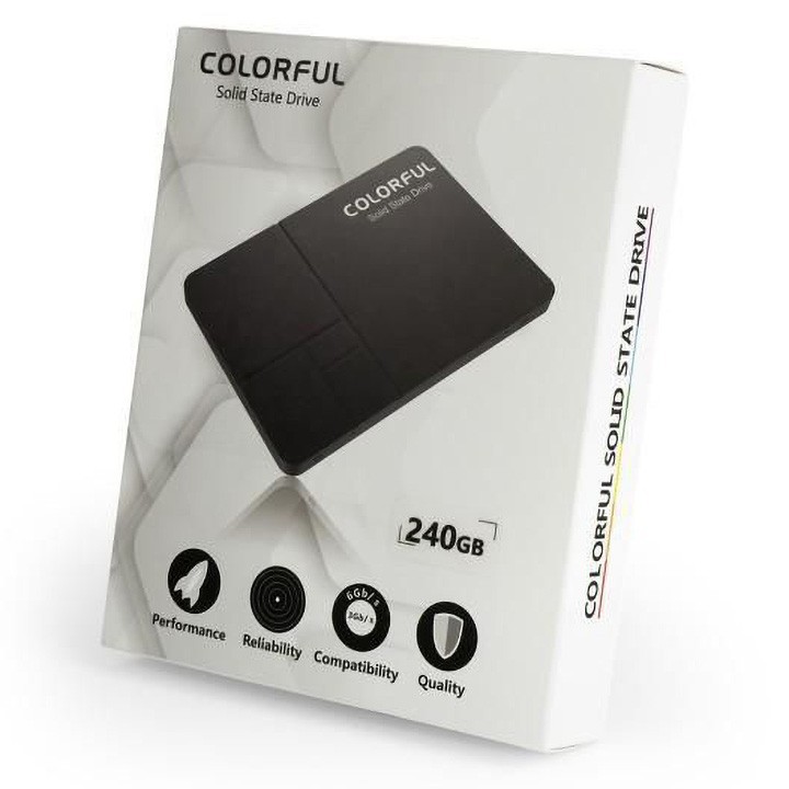 Bảo Hành Chính Hãng 12 Tháng Ổ cứng SSD 2.5 inch SATA Colorful SL300 128GB 160GB, SL500 240GB 256GB - bảo hành 3 năm