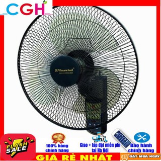 QUẠT TREO TƯỜNG ĐIỆN CƠ THỐNG NHẤT CÁNH 400 CÓ ĐIỀU KHIỂN QTT400XHD