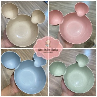 Bát lúa mạch hình chuột Mickey cho bé ăn dặm
