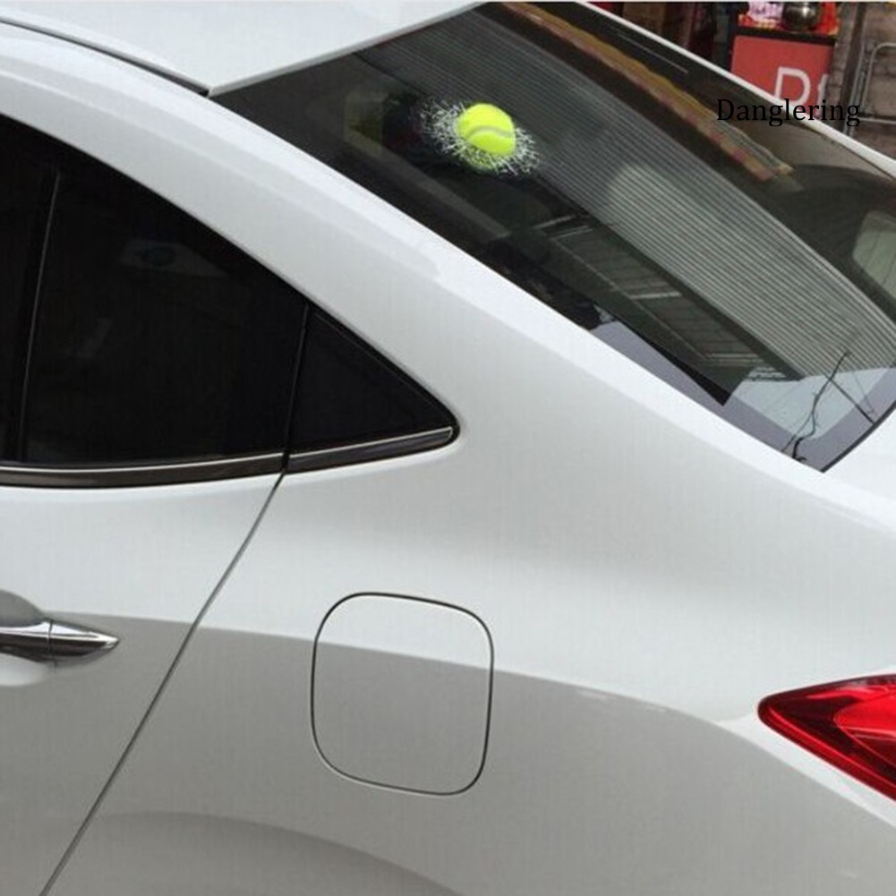 Đề Can 3D Hình Bóng Đá / Bóng Chày / Bóng Chày Trang Trí Thân Xe Hơi