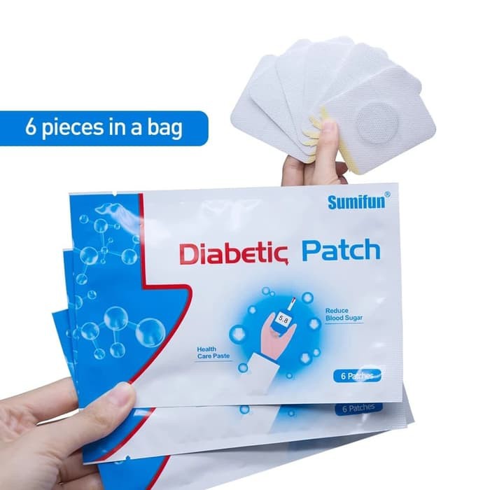 (hàng Mới Về) 1 Gói 6 Miếng Dán Đường Diabetes Sweet Pee Đa Năng