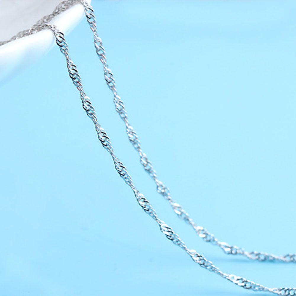 AROMA 1 Dây Chuyền Mạ Bạch Kim Dài 40cm