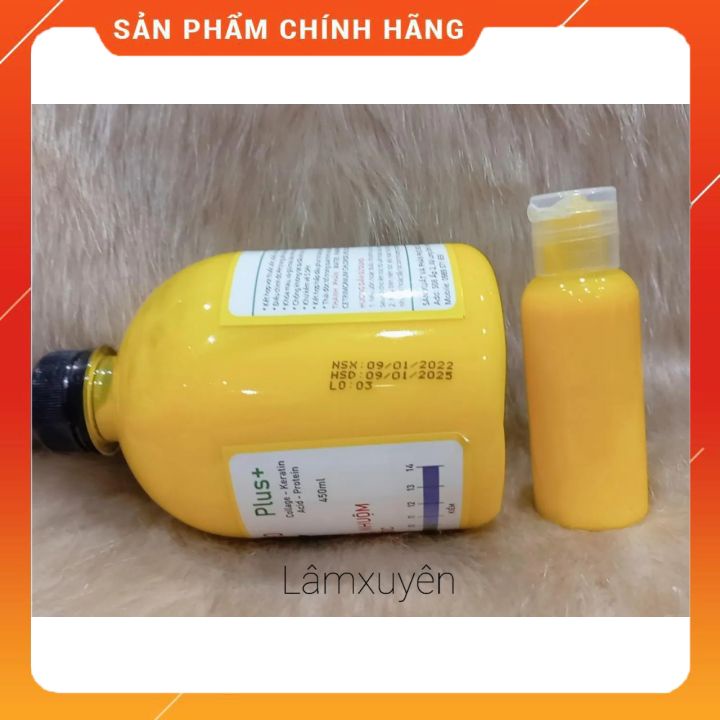 CHAI NHỎ 50ML Acid béo  hỗ trợ uốn _duỗi_nhuộm_chống xót,điều chỉnh độ PH, khóa màu,giảm mùi hôi, phục hồi tóc