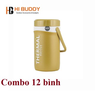 Combo 12 Bình Giữ Nhiệt Duy Tân Màu Nhũ 1.5 Lít (13 x 13 x 23.5 cm) No. 531