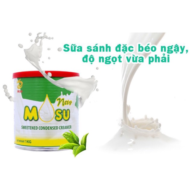 Sữa đặc MOSU (hộp 1kg). Nhập khẩu Malaysia