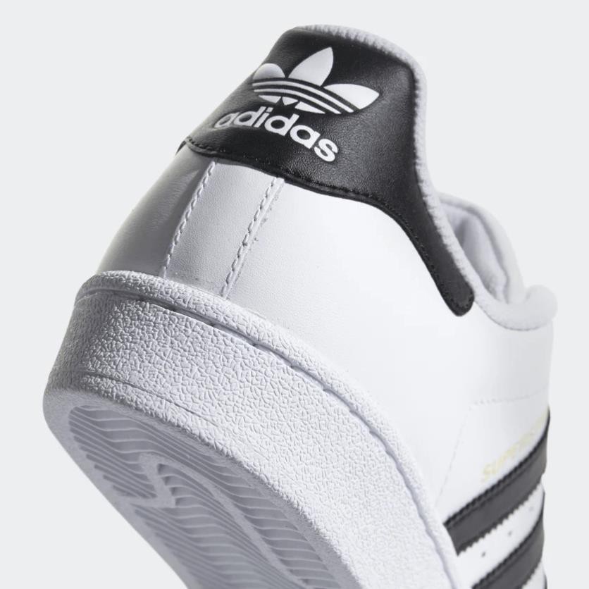 [Hạ Giá] Giày Sneaker Thời Trang Nam Nữ Adidas Superstar  Trắng Vàng - Hàng Chính Hãng - Bounty Sneakers