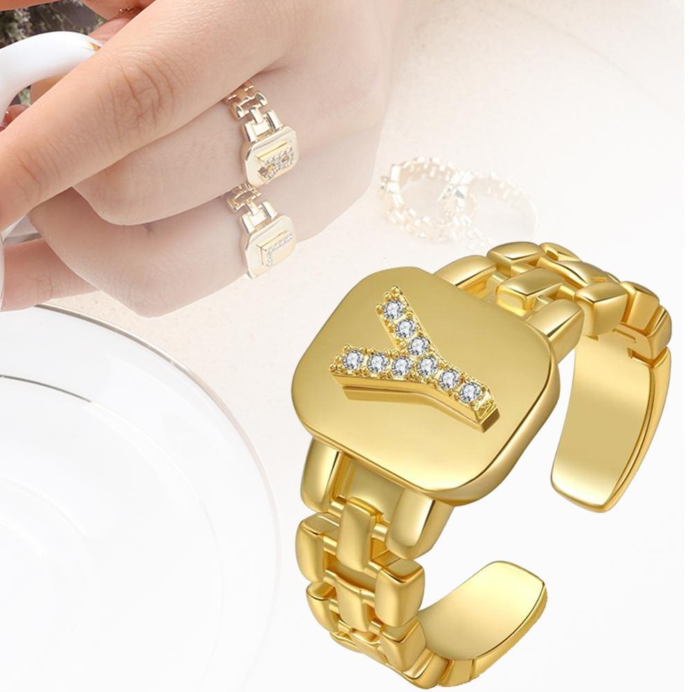 SUMU Nhẫn Hở Mạ VàNg 14K ThờI Trang