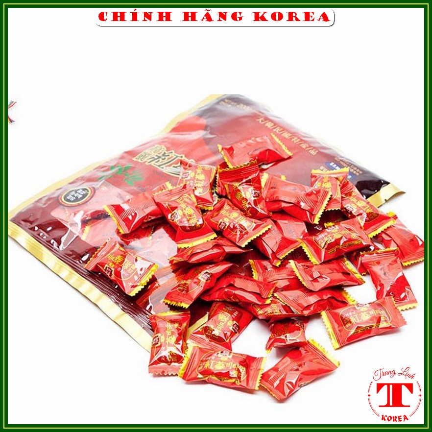 Kẹo hồng sâm hàn quốc, gói 200gr - Kẹo sâm cứng chính hãng Korea, tranglinh