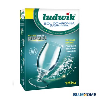 Muối rửa chén bát Ludwik máy rửa bát 1.5kg/hộp