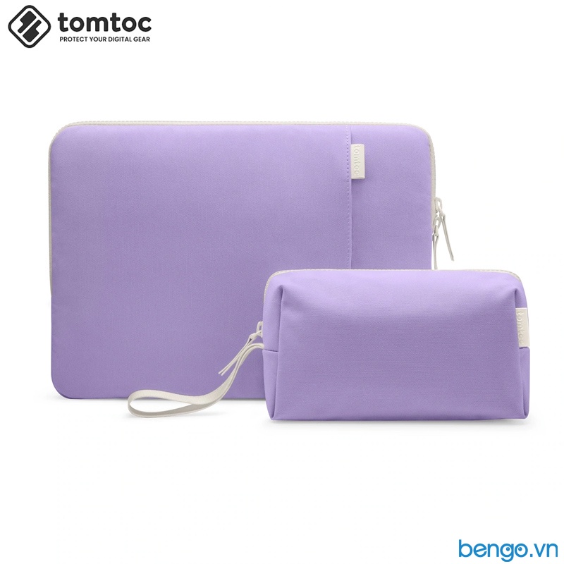 Túi Chống Sốc MacBook Air/Pro 13” NEW TOMTOC (USA) Organized Corner Armor + Pouch - A23-C02