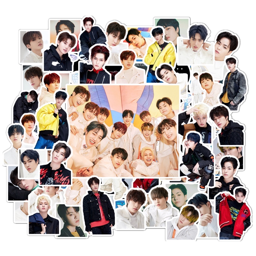 Bộ 100 Sticker Trang Trí Điện Thoại/Nhật Ký TREASURE