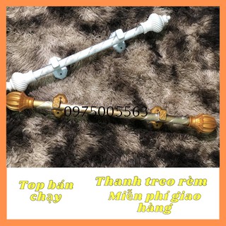 Đã bao gồm phụ kiện - Thanh treo rèm cửa RCS01 ❤️GIÁ RẺ NHẤT❤️ Cây treo rèm cửa hợp kim nhôm chịu lực