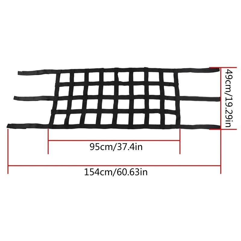Vỏ Lưới Giữ Hàng Hóa Gắn Nóc Xe Hơi Jeepwangler