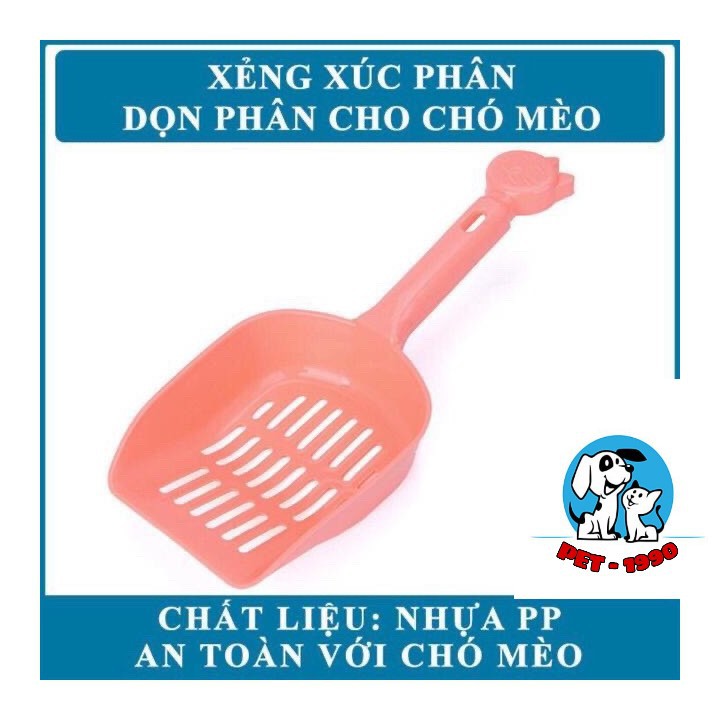 Xẻng Xúc Cát Dọn Vệ Sinh - Xẻng Hót Cát Dọn Phân Chó Mèo