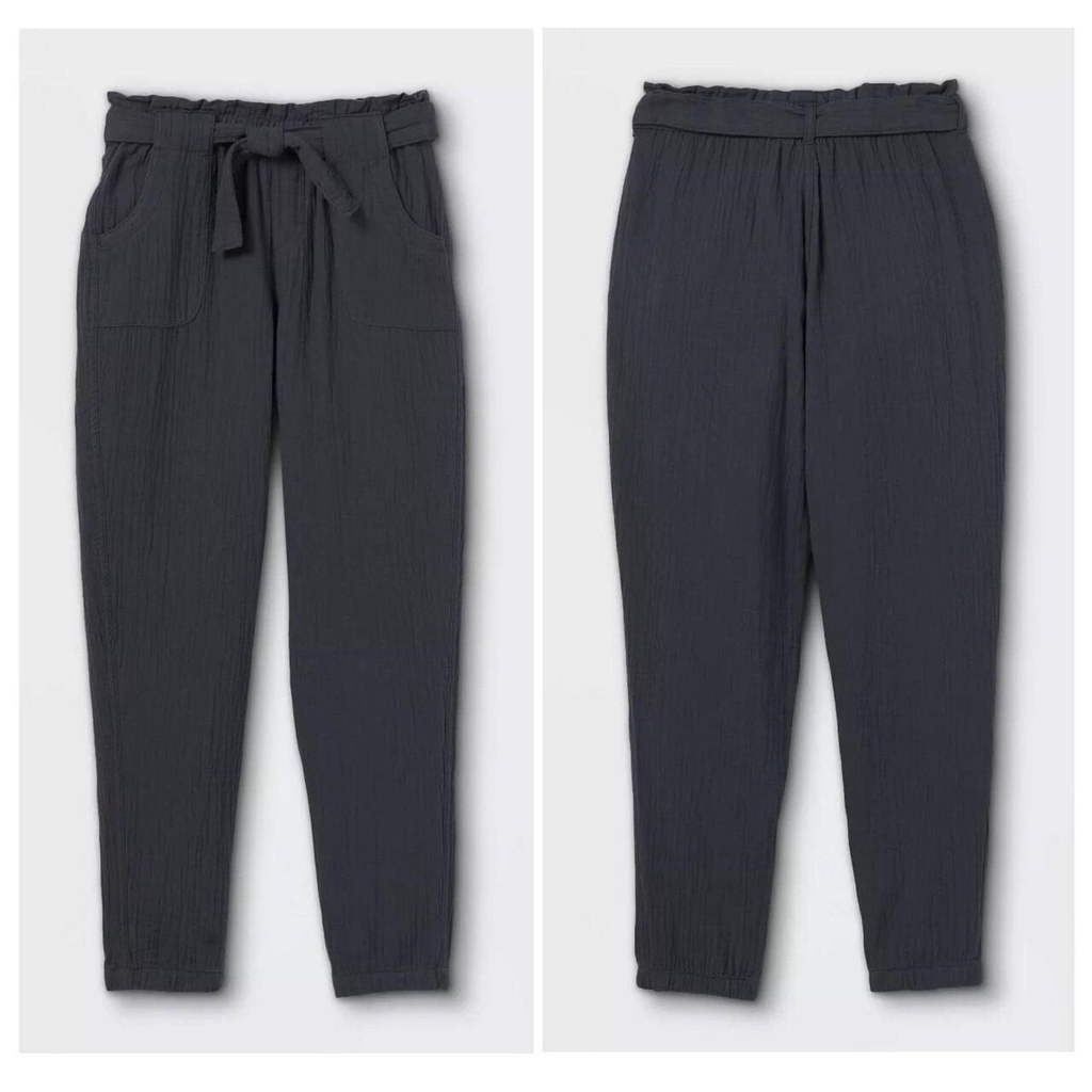 BGQ 1271 - Quần Baggy linnen xuất xịn chính hãng CAT & JACK bé gái 4 -> 18 tuổi