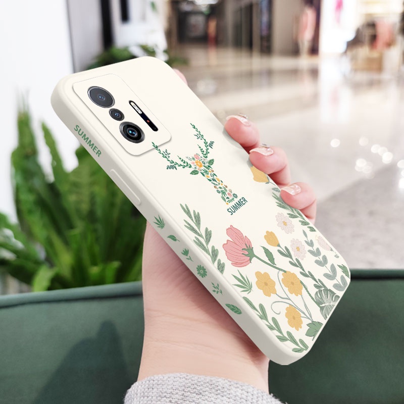 Ốp Điện Thoại Họa Tiết Cây Cối Sáng Tạo Cho xiaomi mi 13t 12t 11t 10t pro lite mi 9t pro