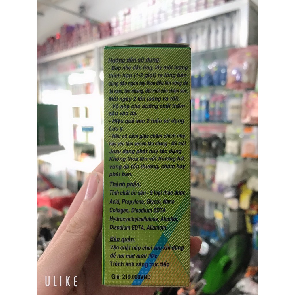 serum JUZU COLLAGEN nám nặng-đốm nâu 15ml [ chuẩn hàng cty 100%]