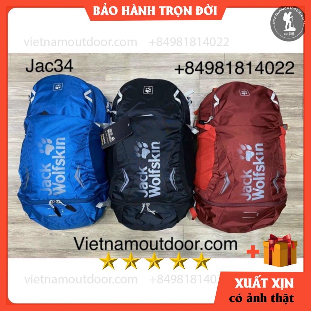 Balo Jack Wolfskin Moab Jam 34 model 2022 - balo phượt - balo du lịch