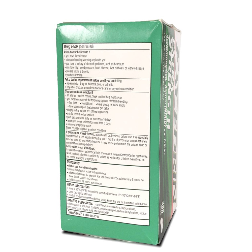 Giảm đau nửa đầu Excedrin