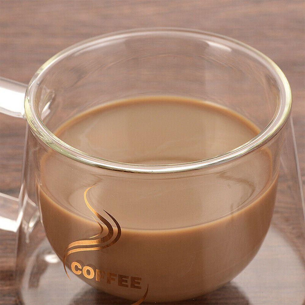 LEISURE Cốc Uống Trà Cà Phê Cách Nhiệt Chống Bỏng 200ml