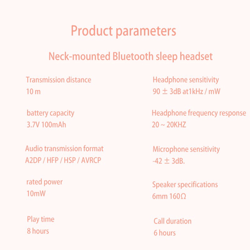 Tai nghe Bluetooth gắn trên cổ Giảm tiếng ồn vật lý / Cách ly âm thanh Bluetooth 5.0 Chip chờ lâu