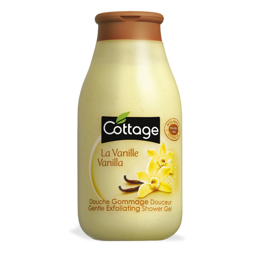 Sữa tắm Cottage la vanille vanilla hương vani 250ml Ouibeaute