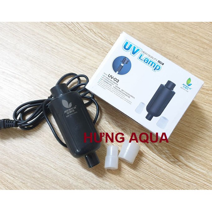 Đèn UV diệt tảo, rêu cho hồ cá với công suất đèn UV 3.5W, 5W, 7W-9W