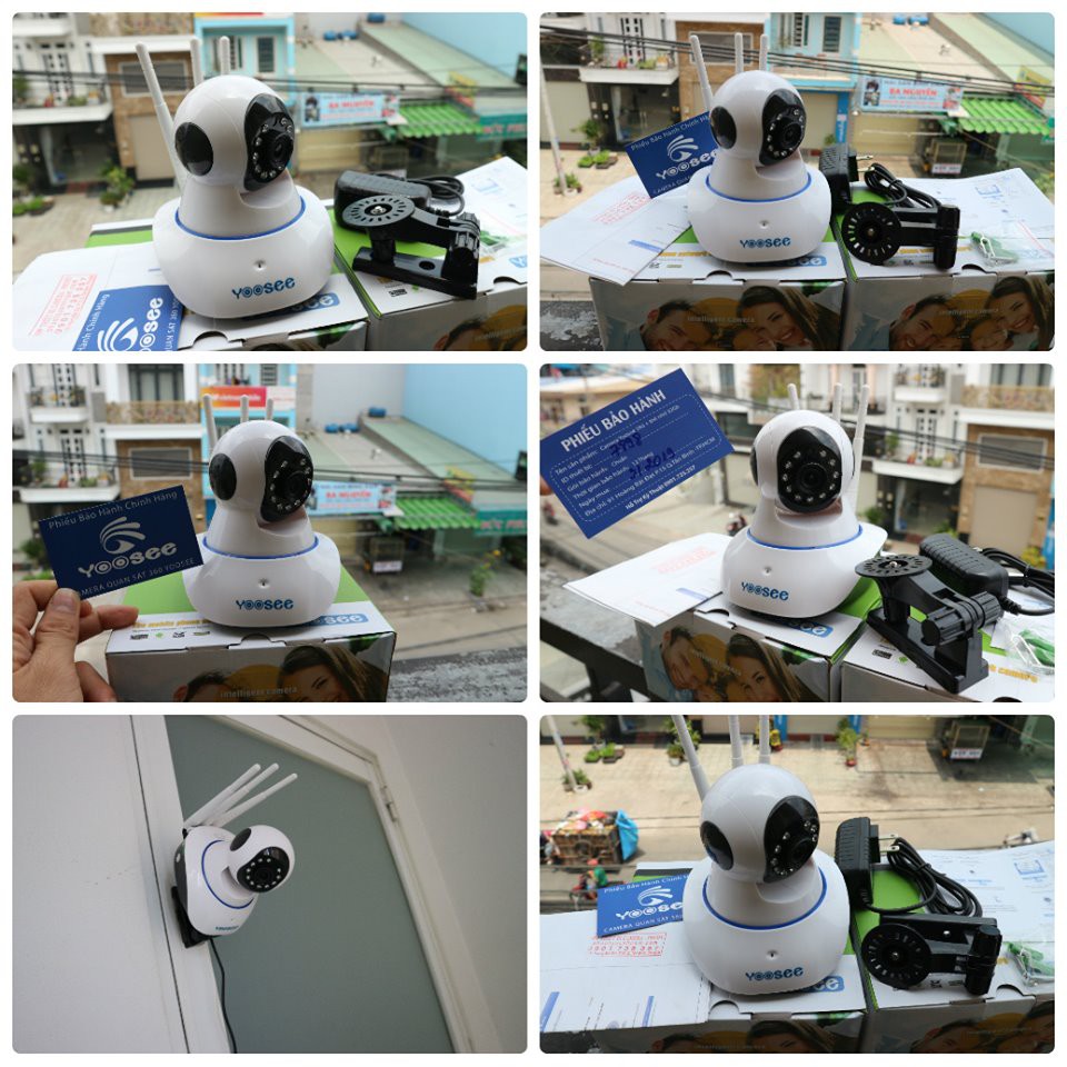 Camera Yoosee 3 Anten báo trộm, đàm thoại 2 chiều, bắt sóng wifi cực khỏe | BigBuy360 - bigbuy360.vn