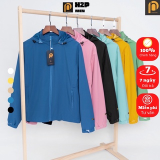 Áo khoác gió nữ 2 lớp cao cấp H2P,áo gió nữ 2 lớp chống nước
