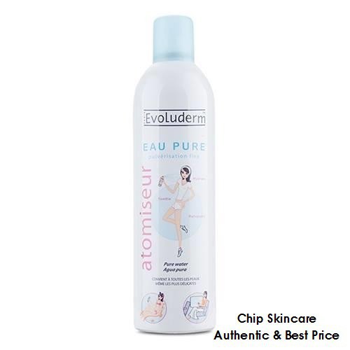 Xịt khoáng Evoluderm Atomiseur Eau Pure Spray Mist 400ml | BigBuy360 - bigbuy360.vn