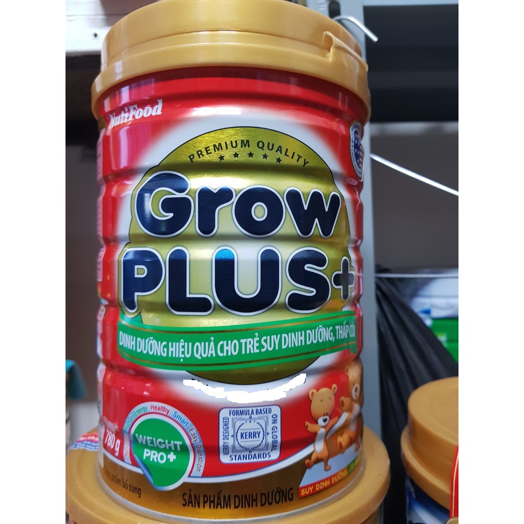 SỮA BỘT GROW PLUS ĐỎ LON THIẾC 780G DÀNH CHO TRẺ BỊ SUY DINH DƯỠNG