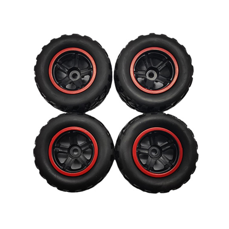 Bộ 4 Bánh Xe Cao Su Thay Thế Cho Xe Điều Khiển WPL D12 RC