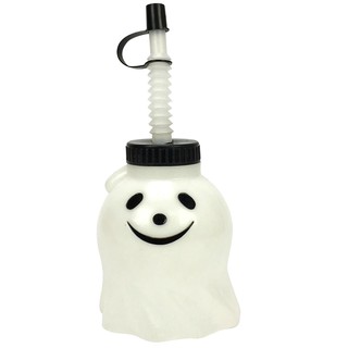 Ly hình ma có ống hút 300ml halloween ubl uh00130