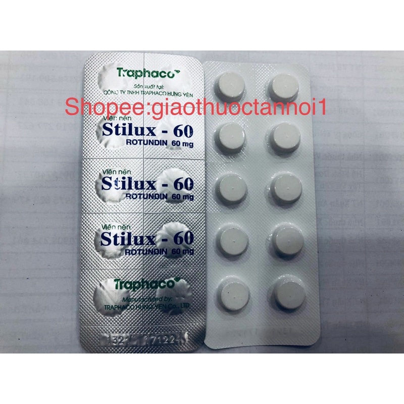 stilux 60mg traphaco (rotundin : hỗ trợ mất ngủ)