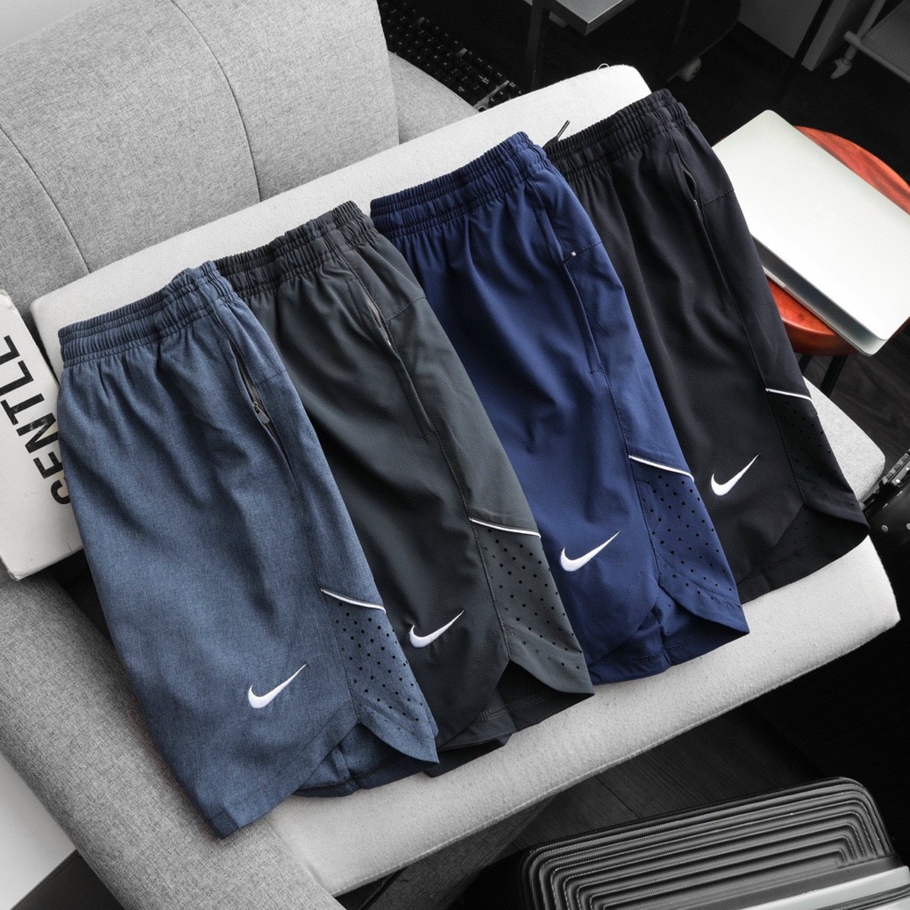 Quần short thể thao nam mẫu mới, chất vải xi mềm nhẹ thoáng dùng chạy bộ, tập gym - QSN19