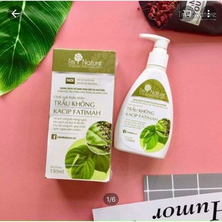 DUNG DỊCH VỆ SINH PHỤ NỮ CHIẾT XUẤT LÀ TRẦU KHÔNG MẪU MỚI 150ml