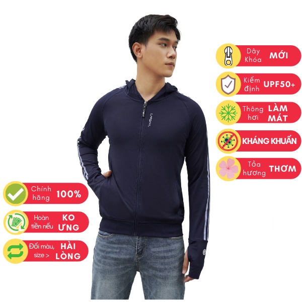 Áo chống nắng nam 1 lớp La ro ma 2022