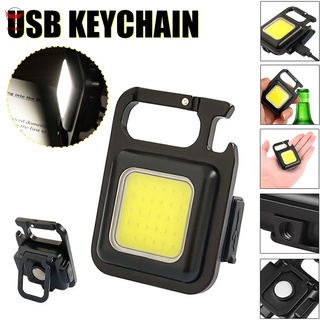 Móc khóa đèn led mini sạc usb bỏ túi tiện dụng