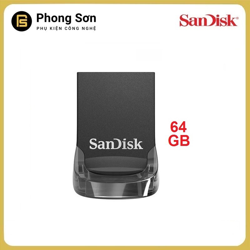 USB 64GB 3.1 CZ430 ultra FIT Sandisk | BigBuy360 - bigbuy360.vn