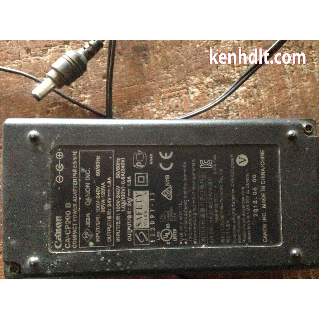 Nguồn máy in Canon CA CP Selphy CP800 / CP810 / CP900/CP1000/CP1200 Adaptor AC 220V