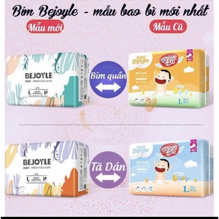 [SIÊU MỎNG] Bỉm quần Bejoyie Nội địa Trung size Dán/Quần S/120 M/96, L/90XL/78, XXL/66