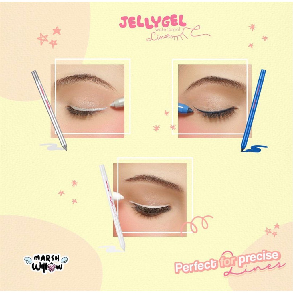(hàng Mới Về) Bút Kẻ Mắt Marshwillow Dạng Gel Chuyên Dụng Cho Trang Điểm | BigBuy360 - bigbuy360.vn