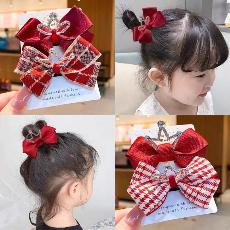 Vương Miện Công Chúa Đính Đá Thời Trang Hàn Quốc Cho Trẻ Em